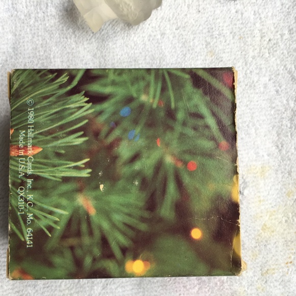 1980 Hallmark Frosted Images Acrylic Santa - Picture 3 of 3